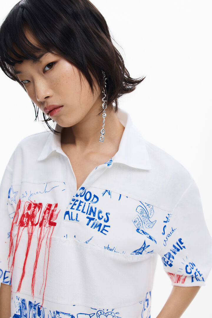 Polo crop | Desigual