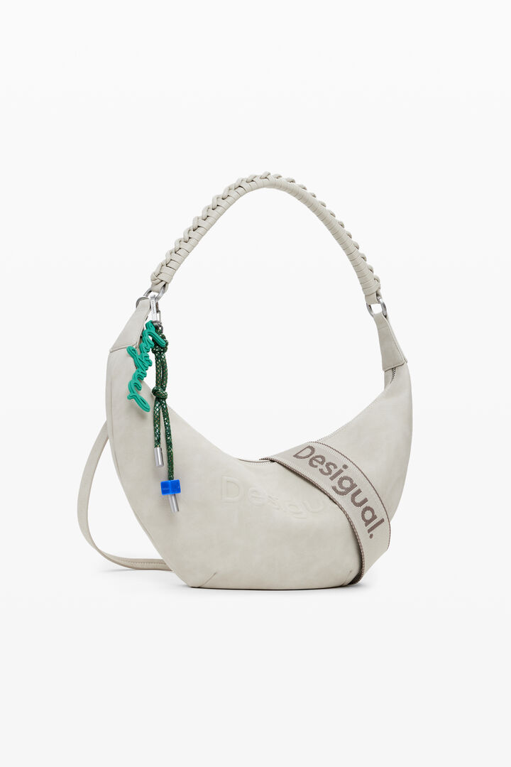 Bossa logo 3D bandolera mitjana | Desigual