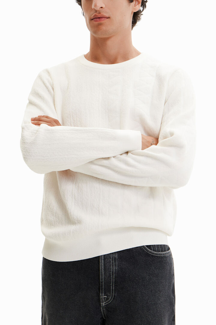 Maglia motivo jacquard | Desigual