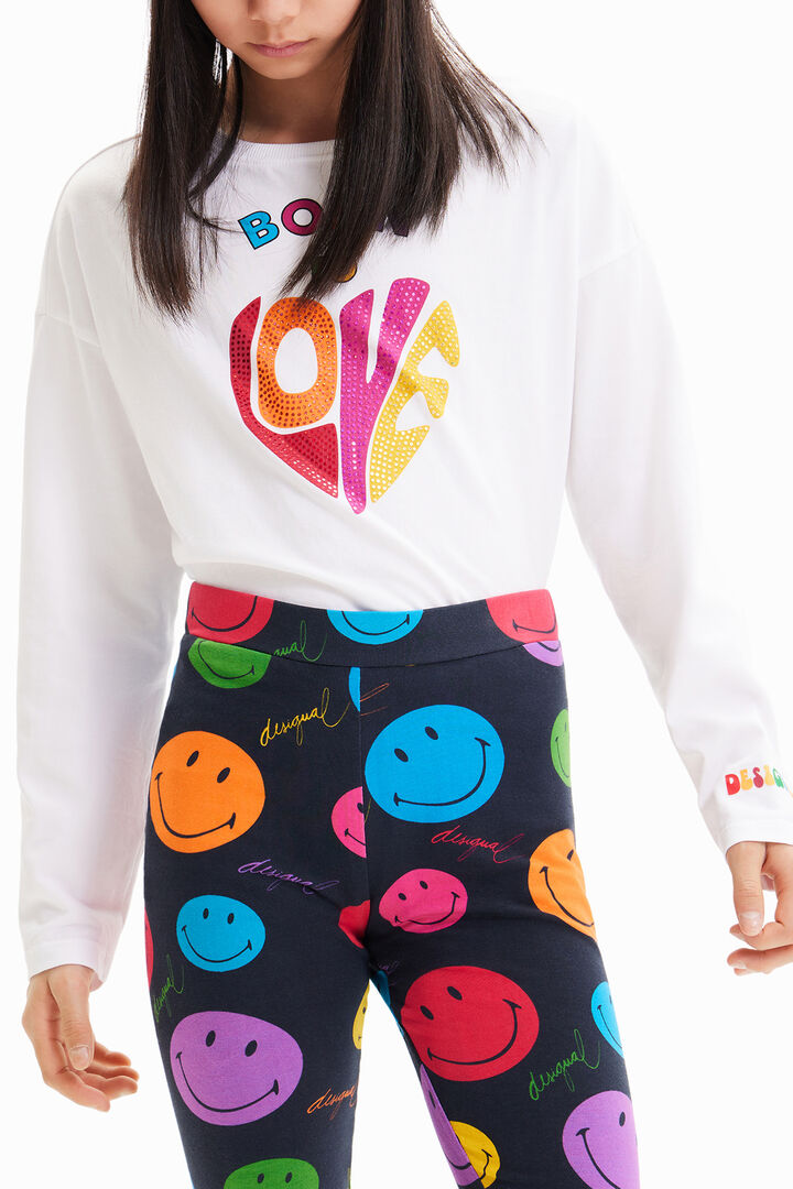 T-shirt court Love | Desigual