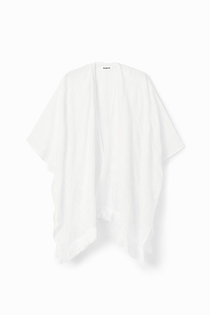 Short embroidered kaftan | Desigual