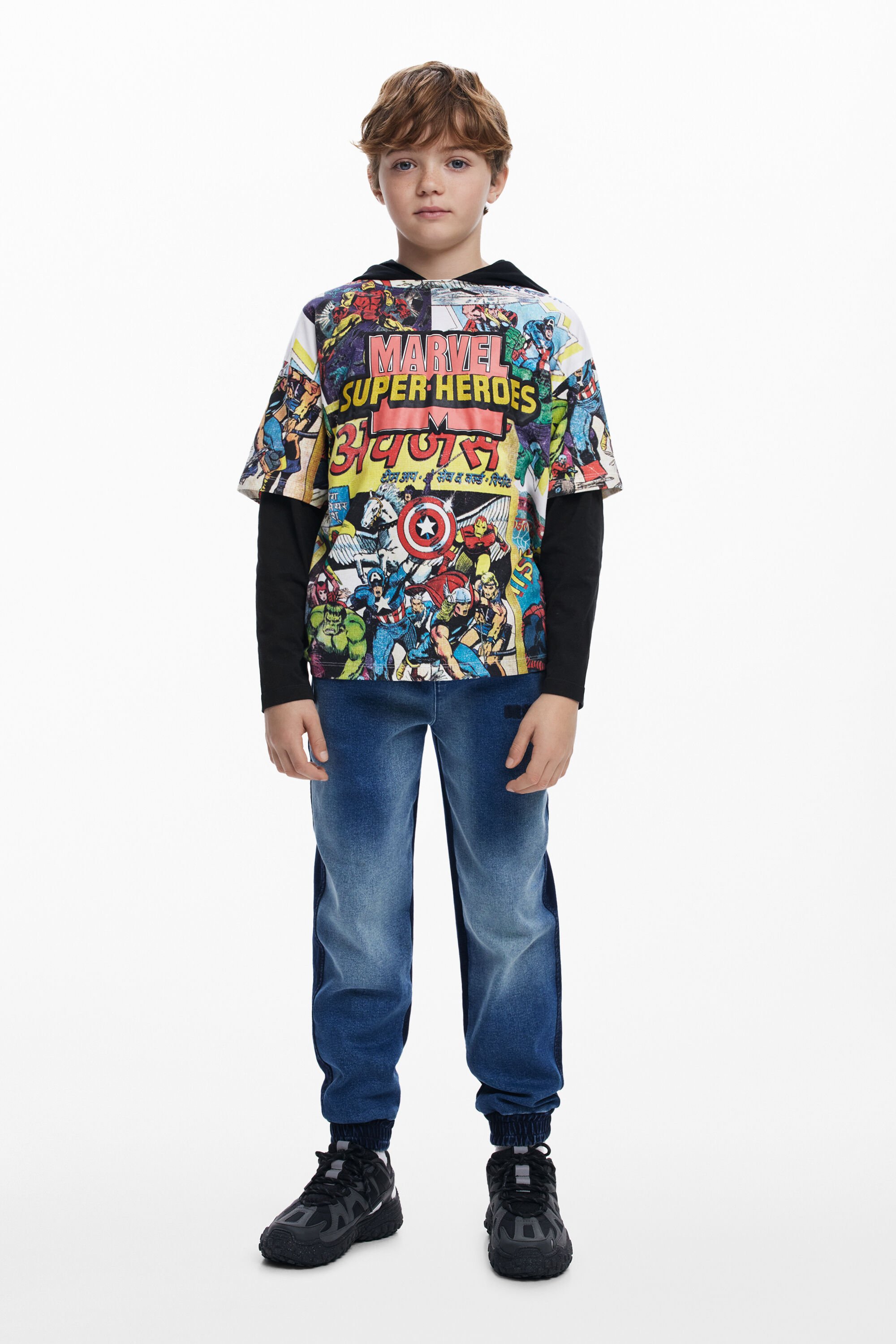 Marvel™ T shirt met laagjeslook