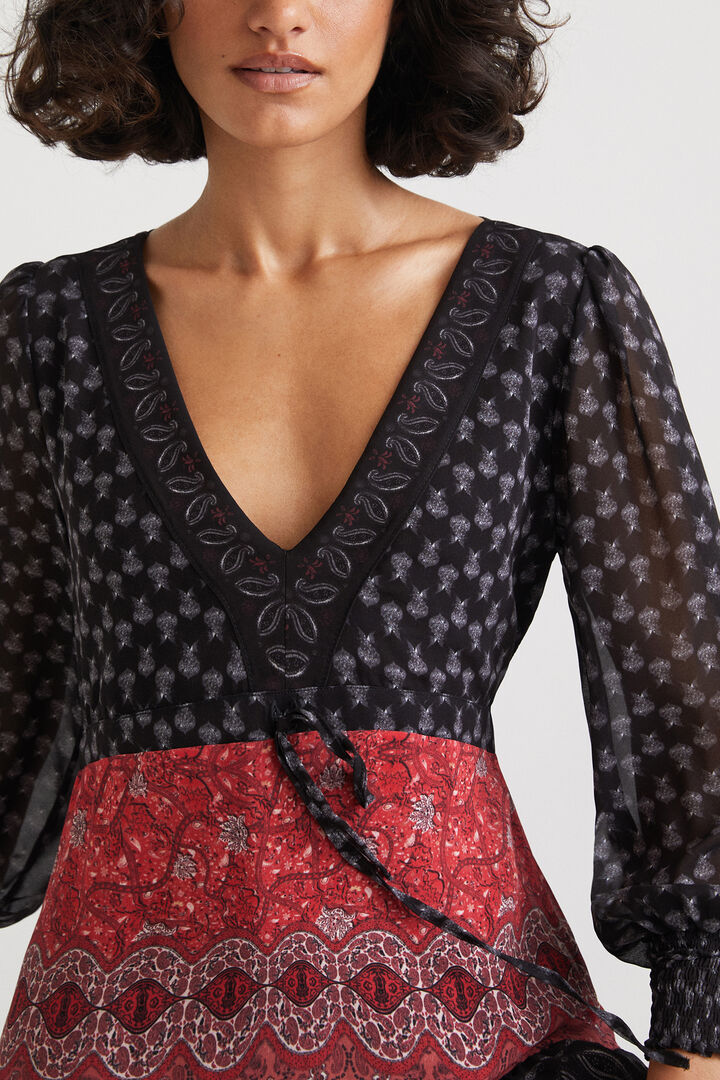 Long boho dress | Desigual