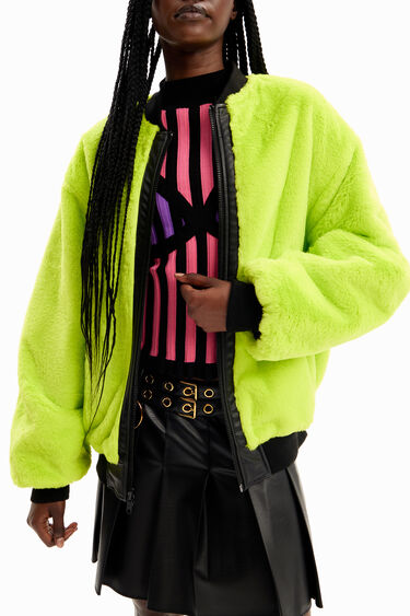 Jaqueta bomber reversible María Escoté | Desigual