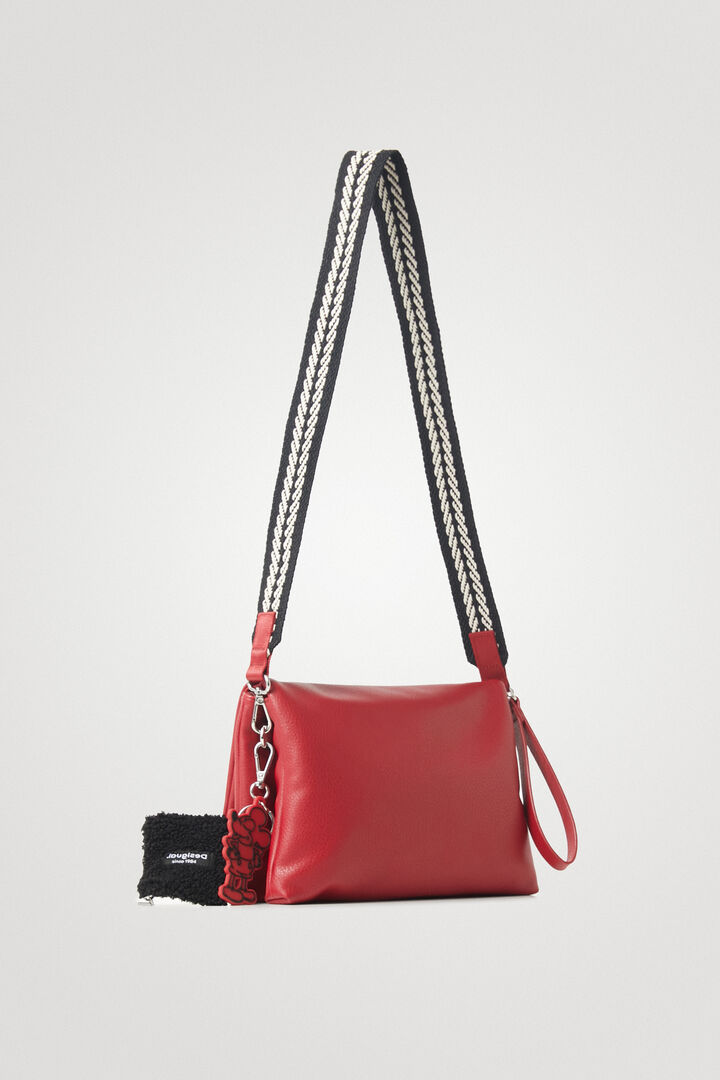 Leather effect crossbody bag | Desigual
