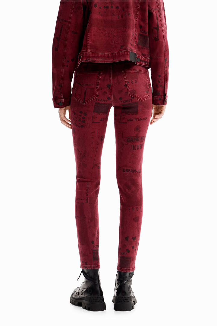 Texans Skinny push-up estil diaris | Desigual
