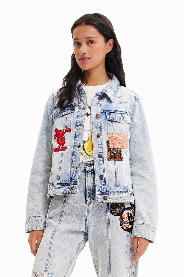 Disney's Mickey Mouse denim jacket | Desigual