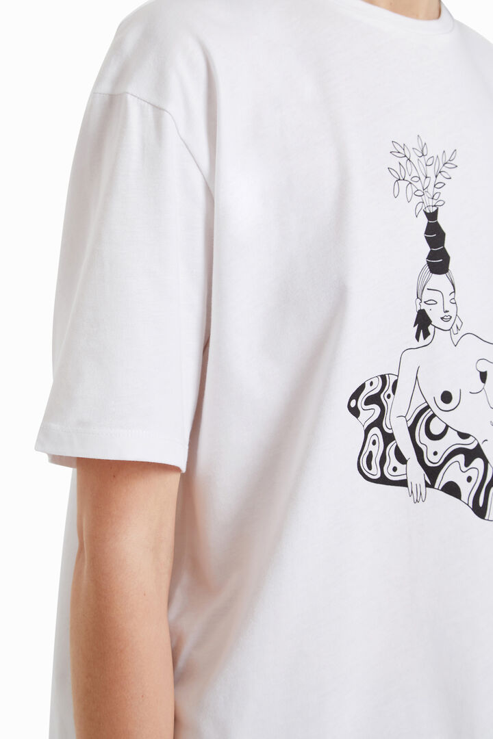 Camiseta orgánica de Miranda Makaroff | Desigual