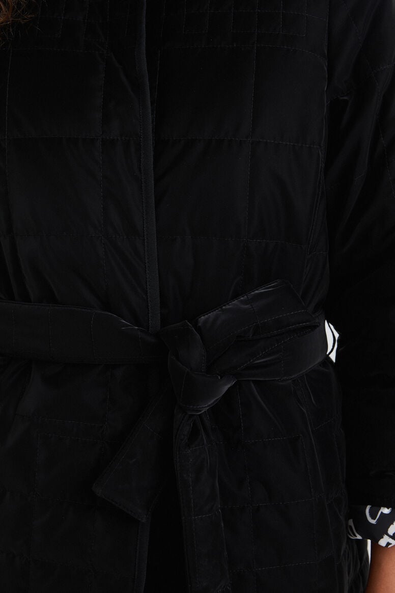 Padded coat belt | Desigual