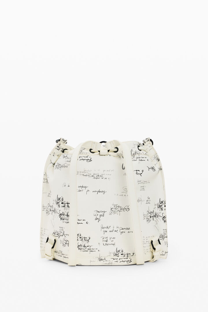 Zaino medio con lettering | Desigual