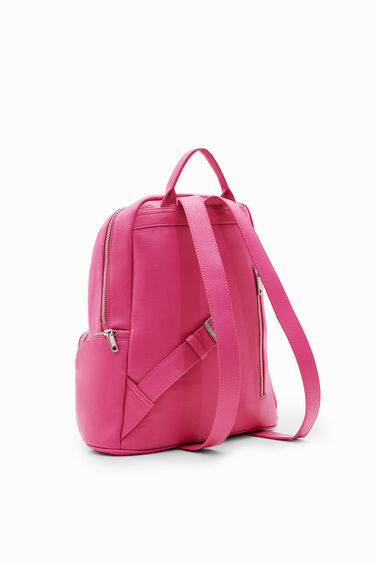 Midsize half-logo backpack | Desigual