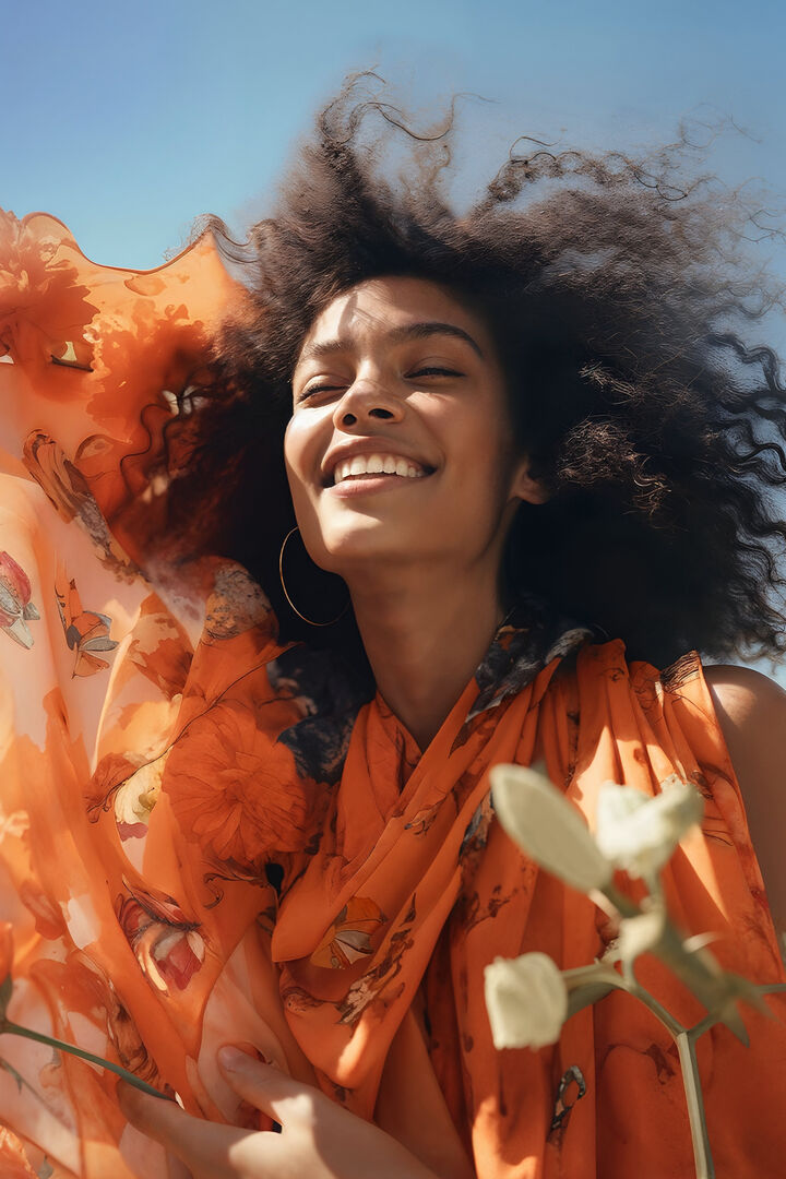 L silk blossom foulard | Desigual