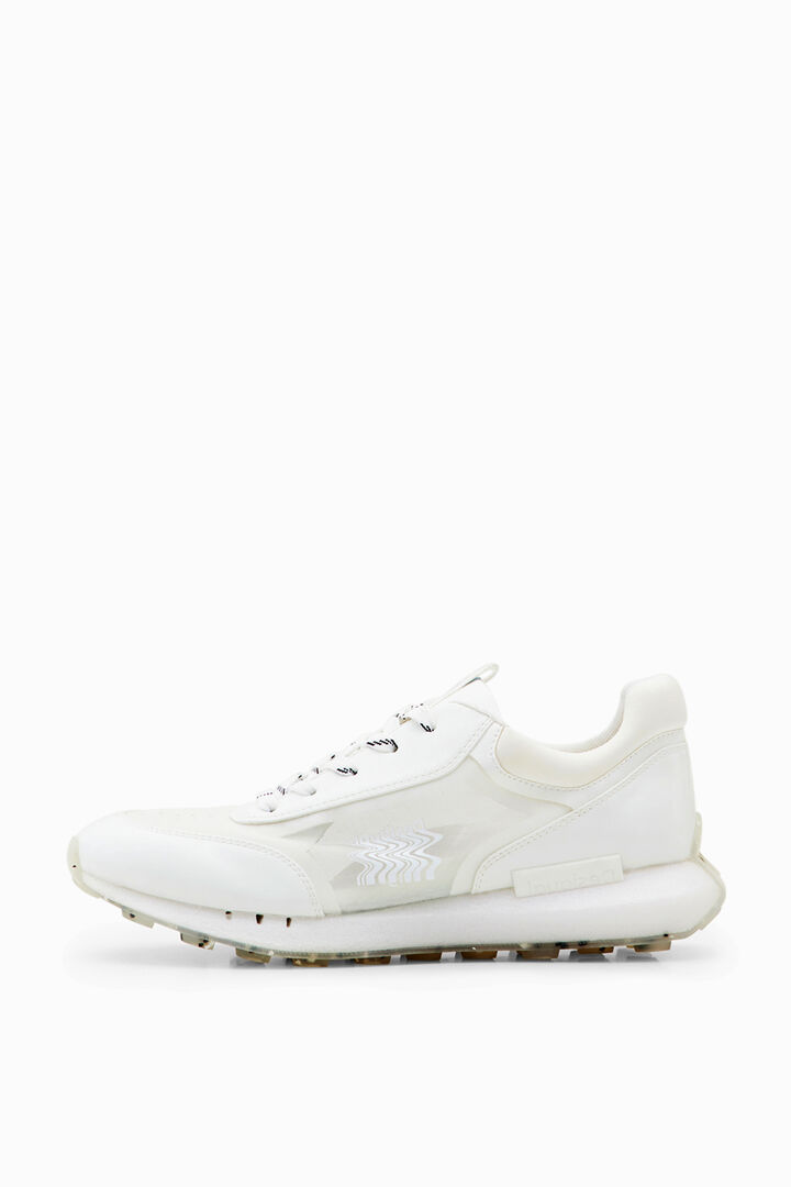 Sneakers runner transpar&ecirc;ncias