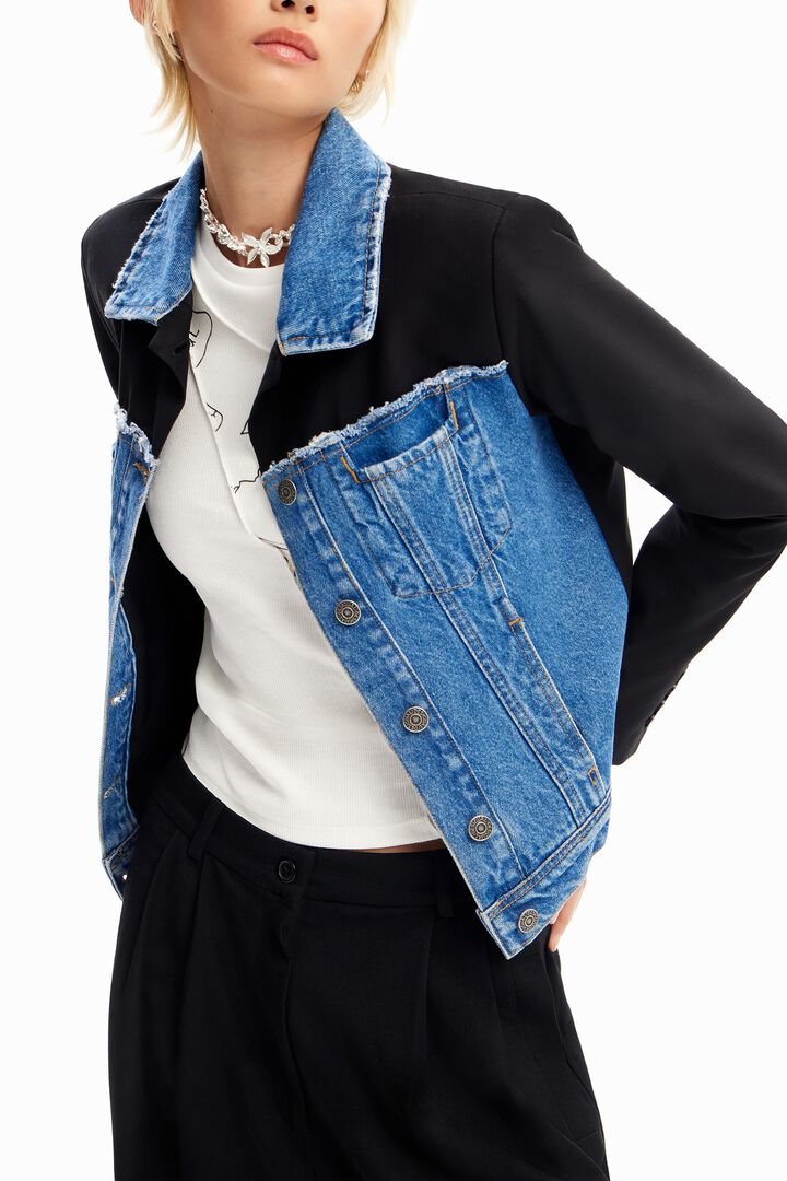 Hybrid trucker jacket | Desigual