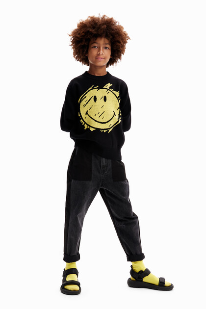 Jacquard Smiley® pullover