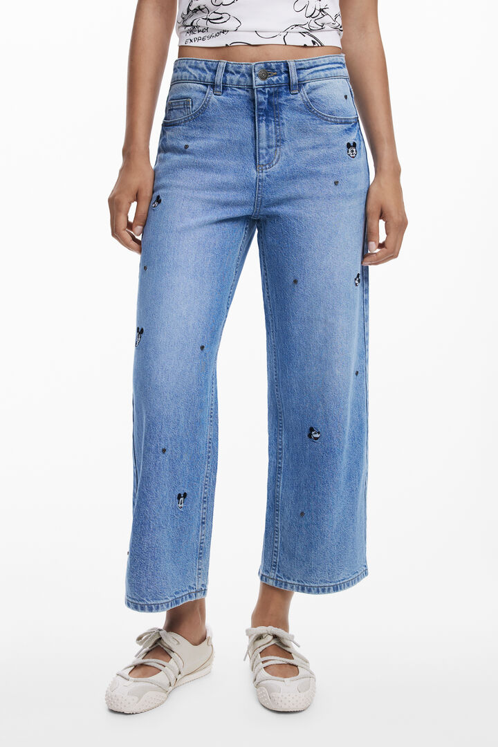 Jeans culotte Mickey™ | Desigual
