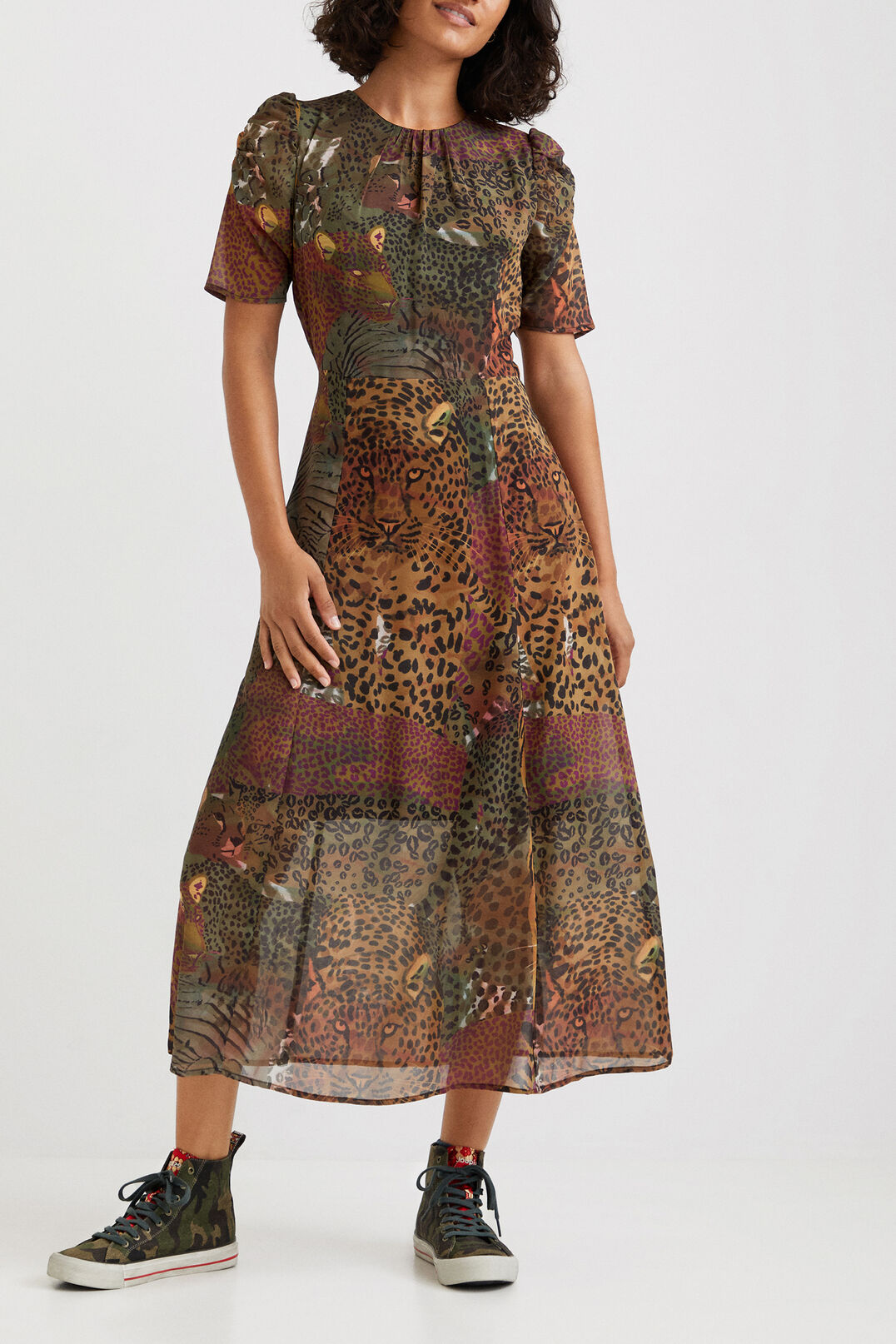 Desigual: 10 Vestidos Con Estampados Alegres Para Este Otoño 10 Desigual