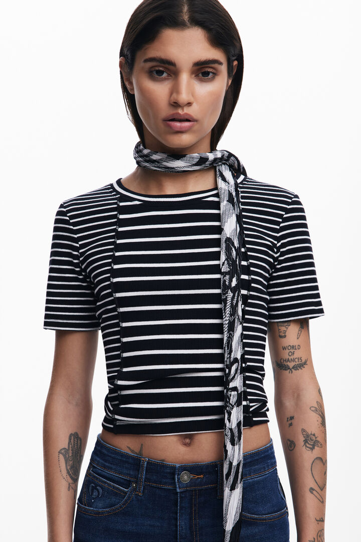 Tartan scarf | Desigual