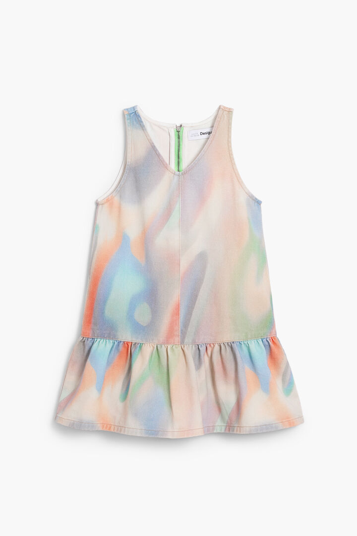 Tie-dye denim dress | Desigual