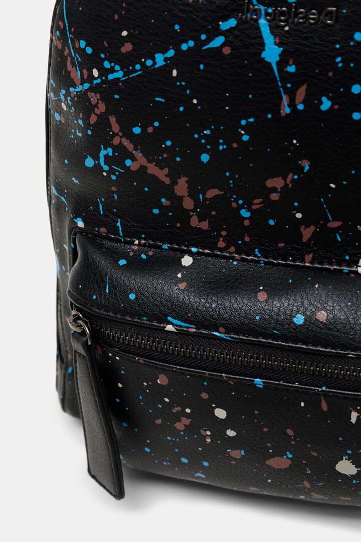 Mini backpack coloured stains | Desigual