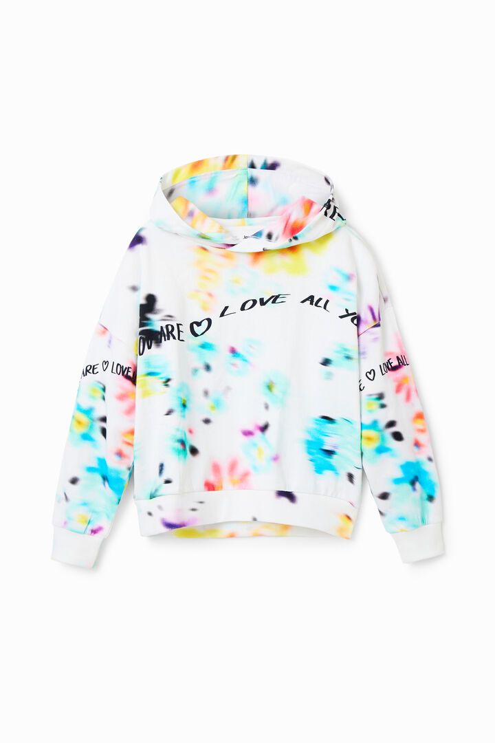 Dessuadora oversize desenfocada | Desigual