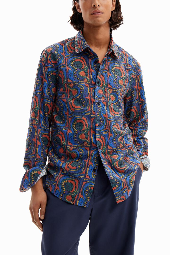 Camisa bordada arty | Desigual
