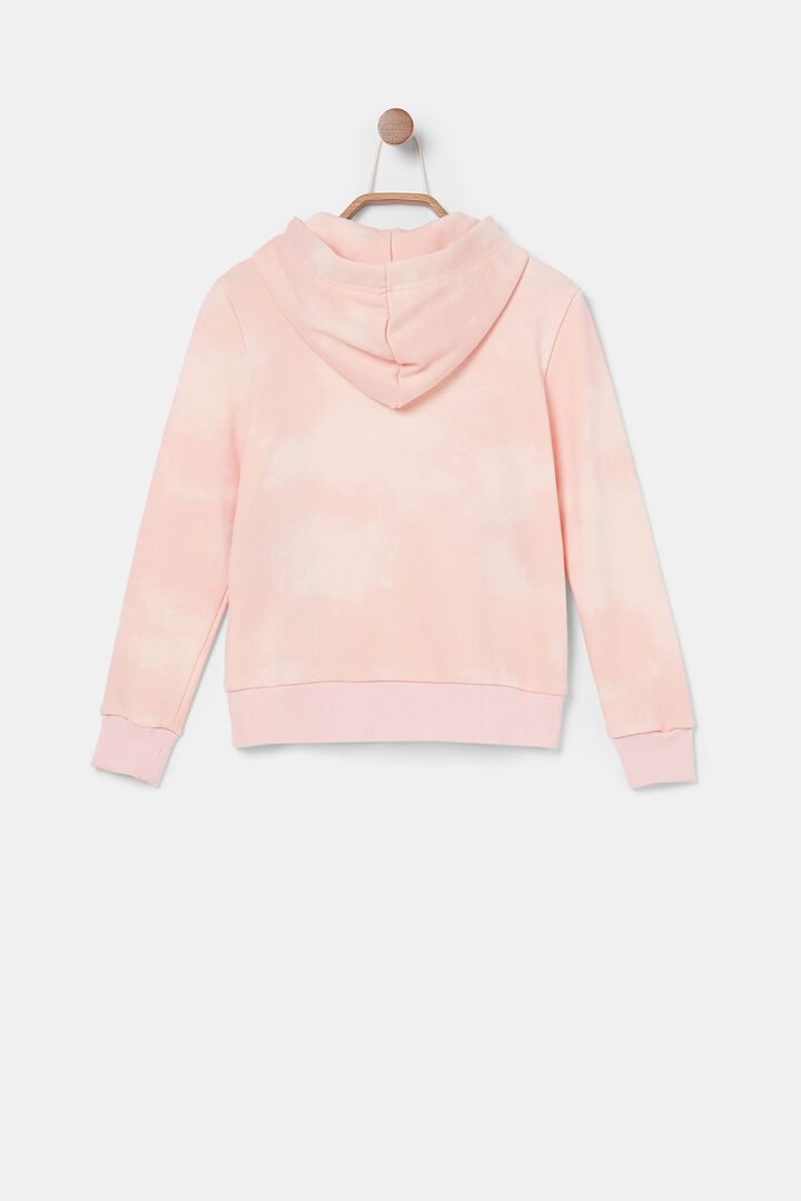 Sweatshirt com capuz e patchwork em ganga | Desigual