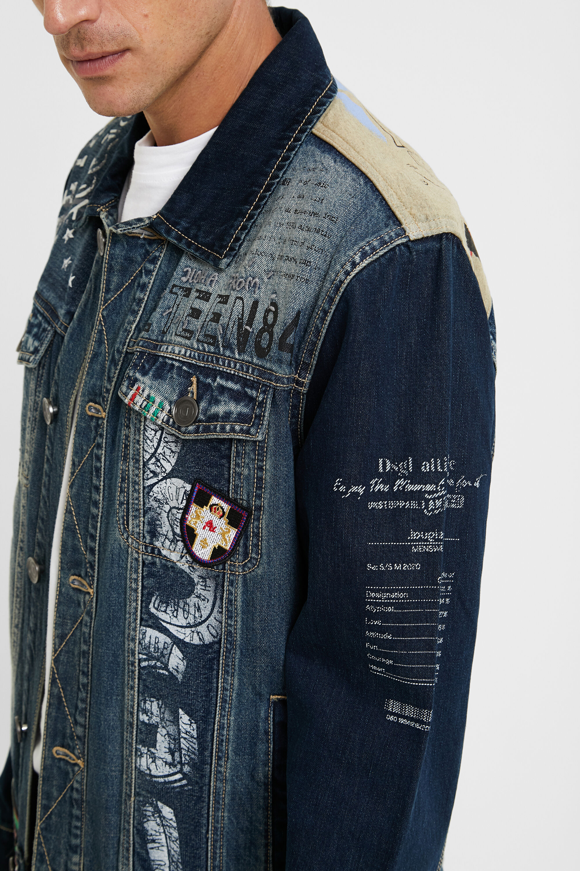 desigual denim jacket