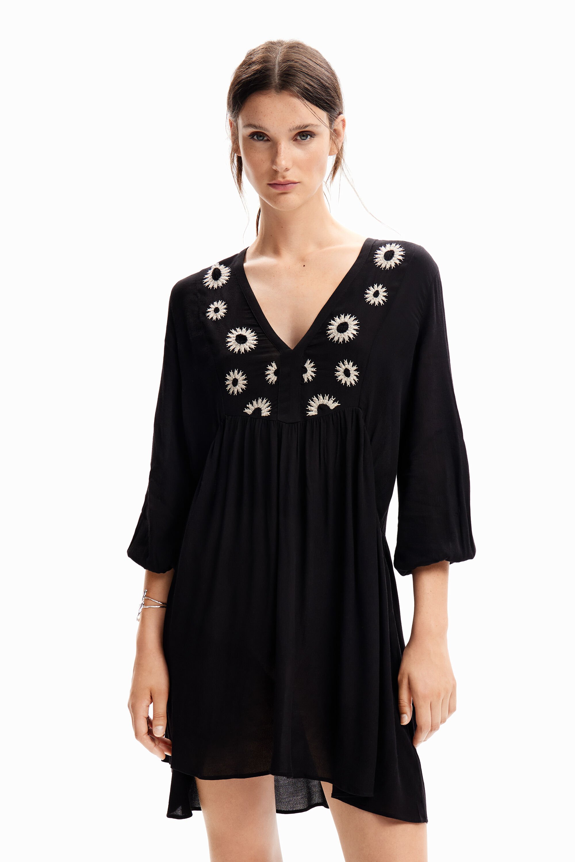 Short tunic dress - BLACK - L