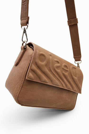 Bossa petita relleu logotip | Desigual