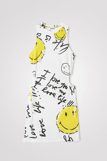 Korte slim fit jurk Smiley® | Desigual