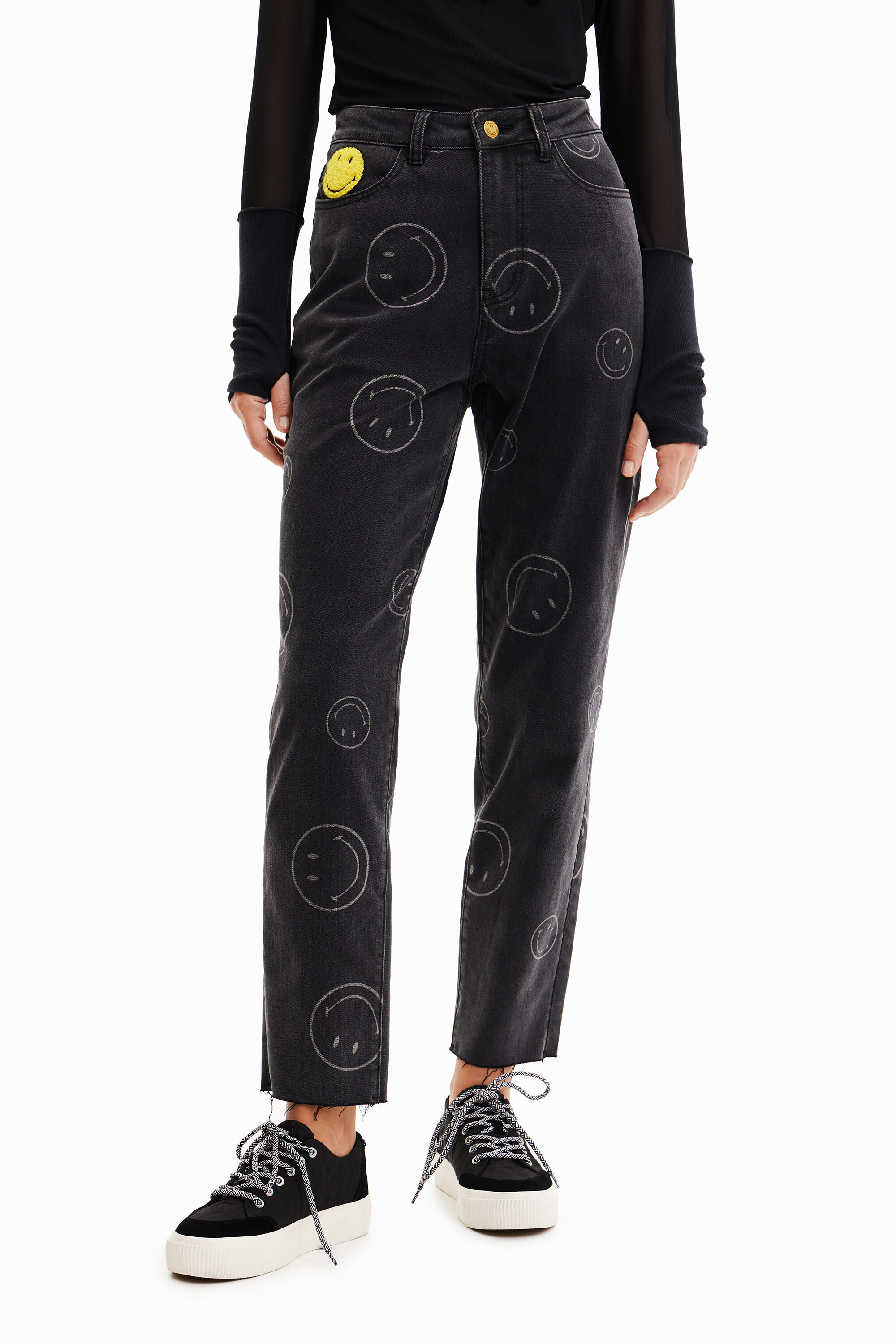 Pantalon desigual clearance