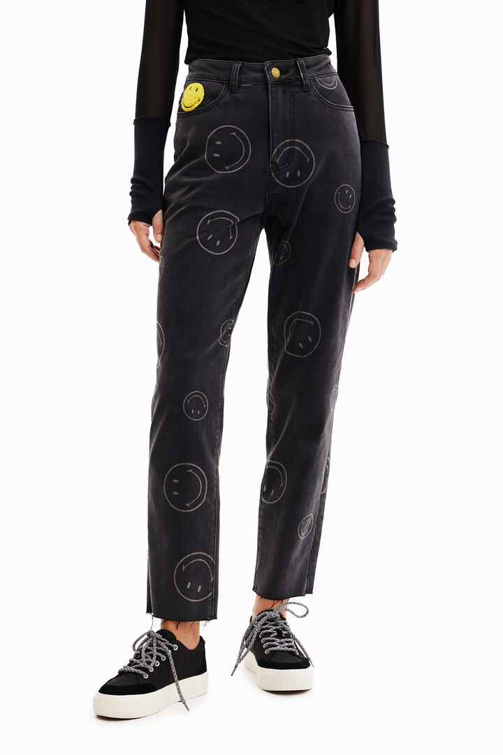 Vaqueros Mom Smiley® | Desigual