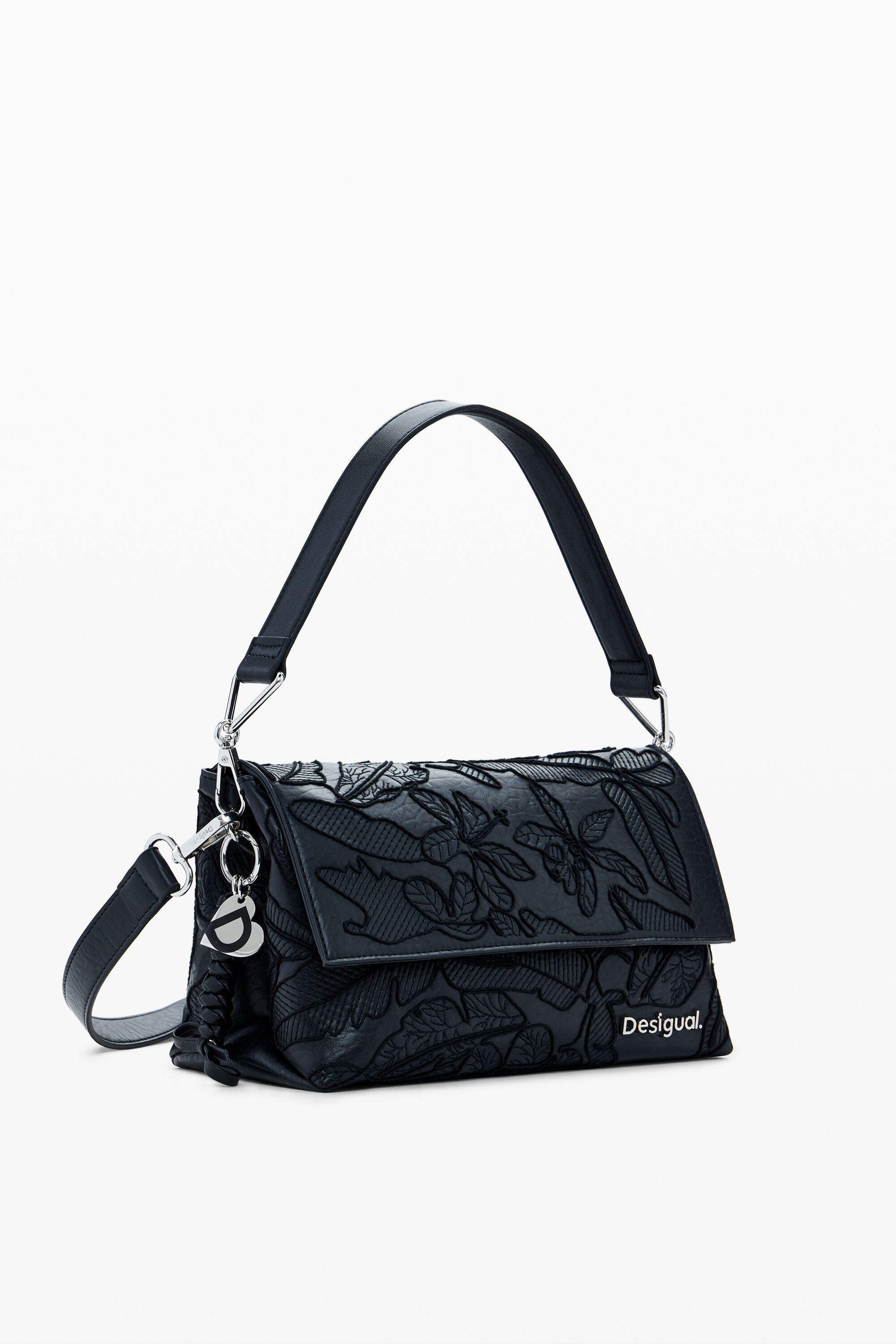 DESIGUAL FLORAL CROSSBODY BAG
