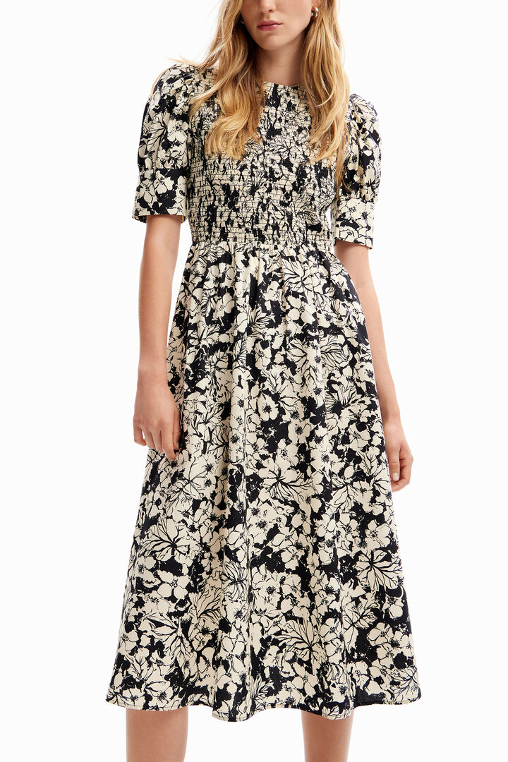 Abito midi floreale | Desigual