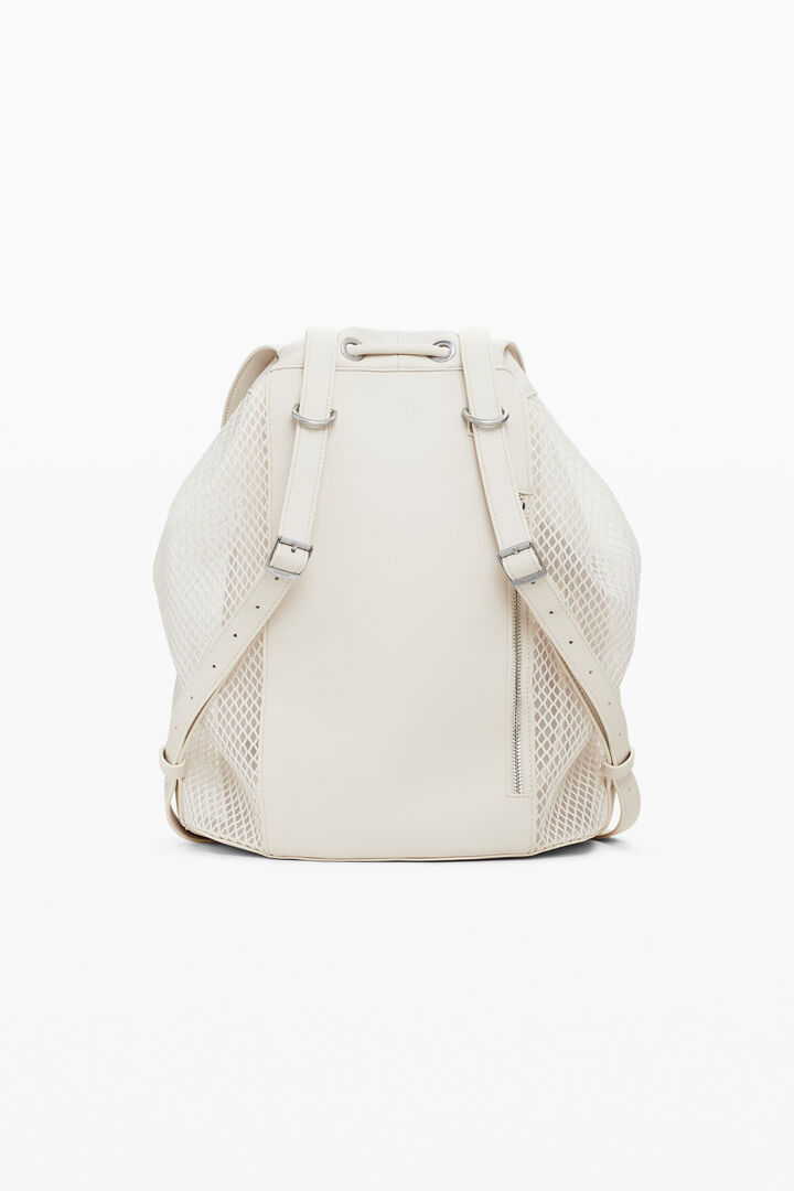 Medium mesh drawstring backpack | Desigual