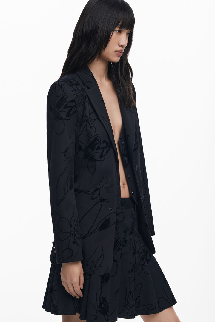 Fluwelen colbert | Desigual