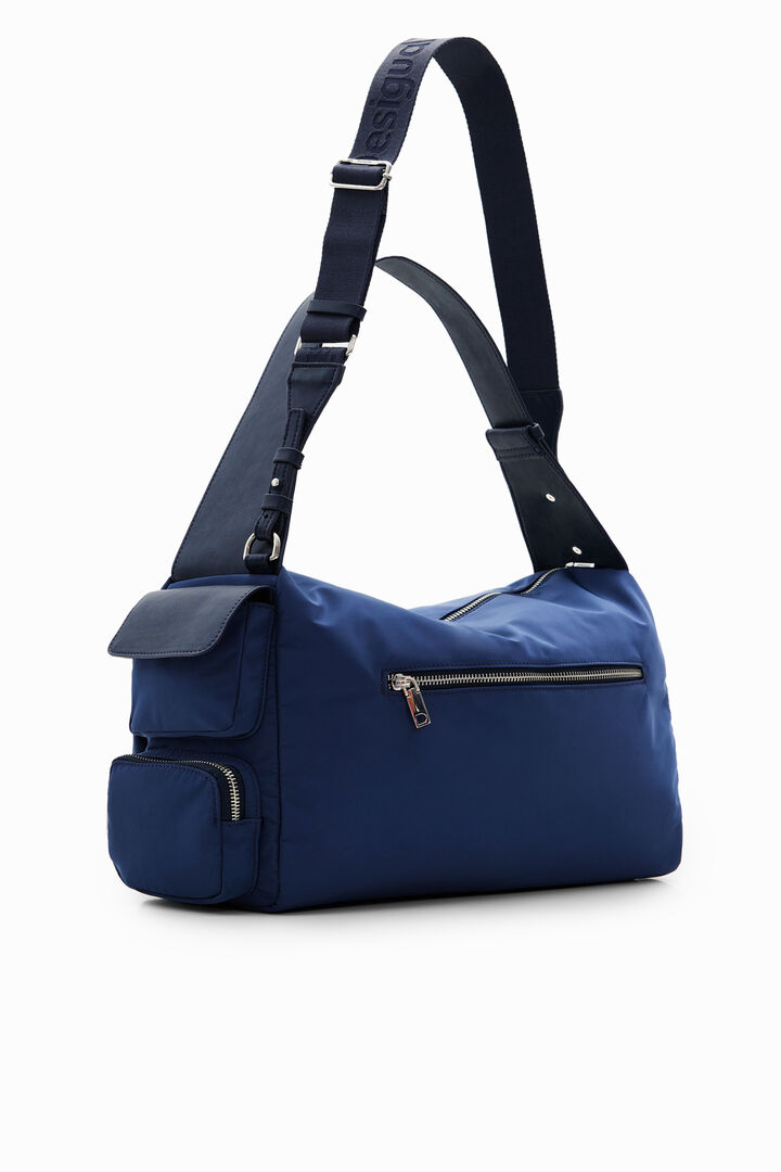 Large nylon pockets bag | Desigual