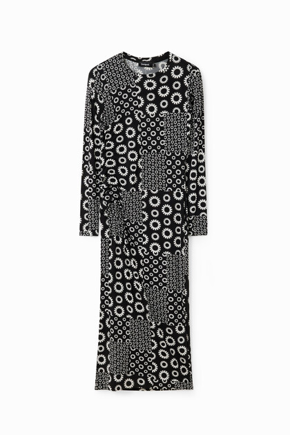 Midikleid Slim Fit Patch