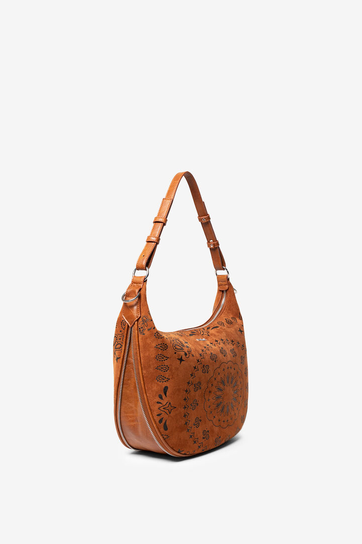 Kunstledertasche mit Mandalas | Desigual