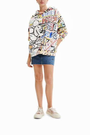 Pulover z ilustracijo Disneyjeve Miki Miške | Desigual
