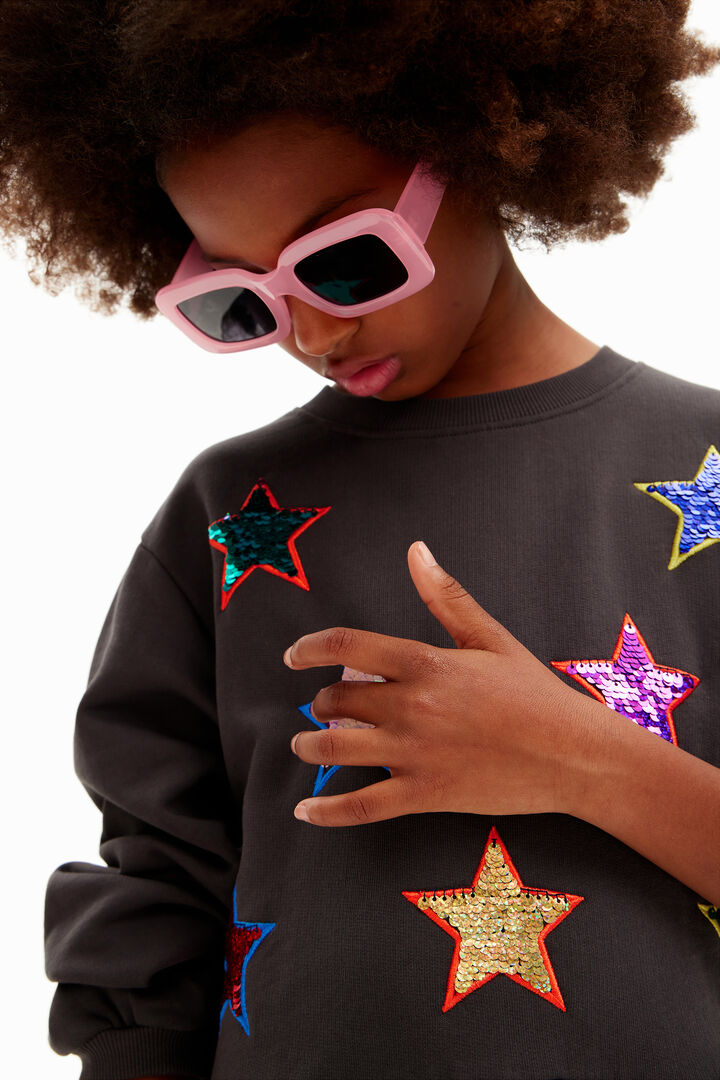 Star dress sweatshirt