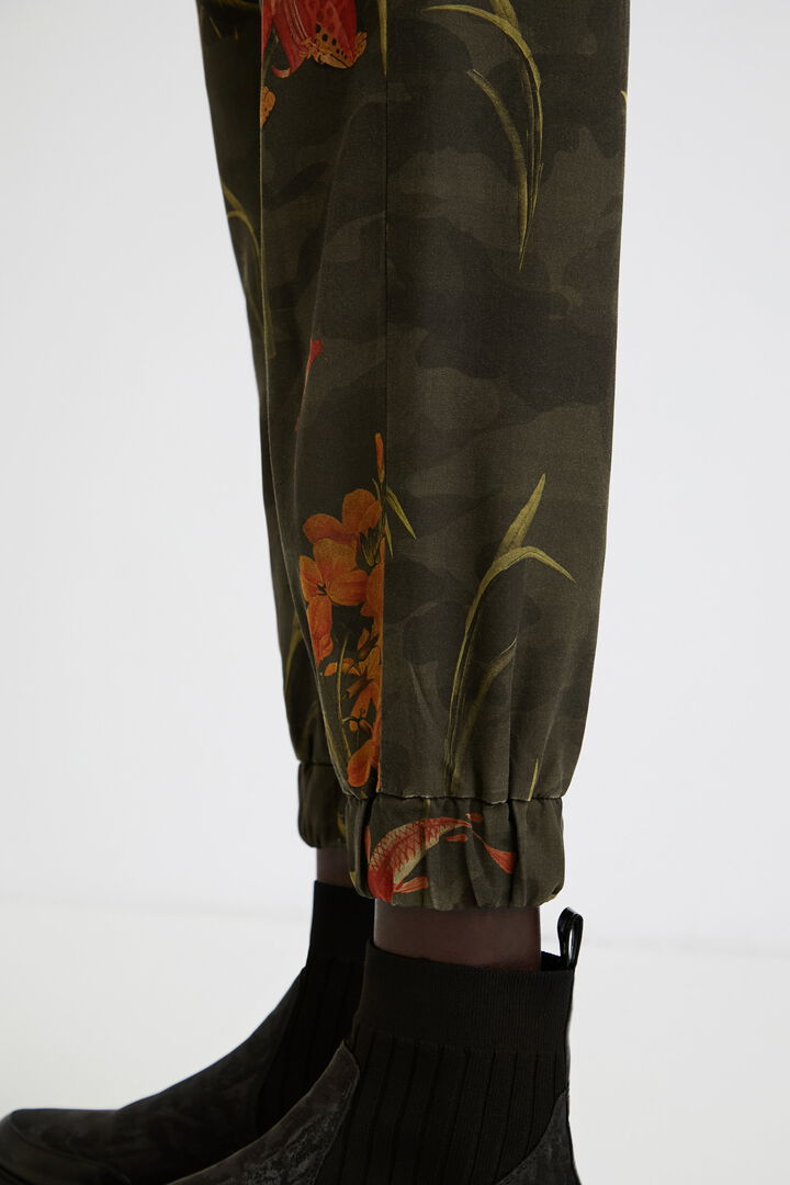 Jogginghose aus Tencel mit Aufdruck | Desigual