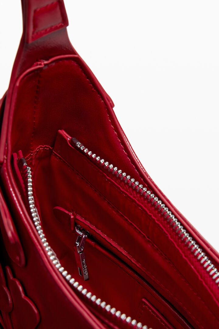 Small bag with flower appliqués | Desigual