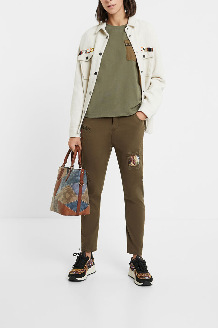 Crochet back T-shirt | Desigual