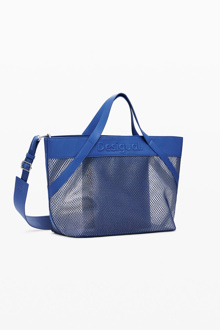 Large mesh shopper bag | Desigual