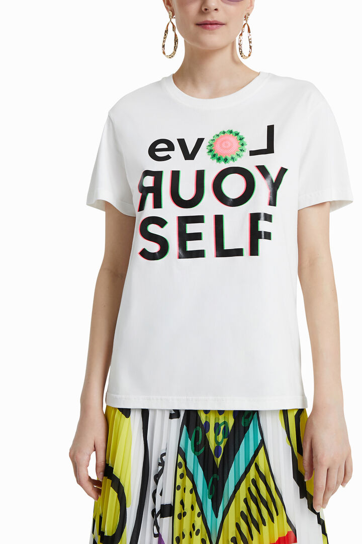 Camiseta LOVE YOURSELF | Desigual