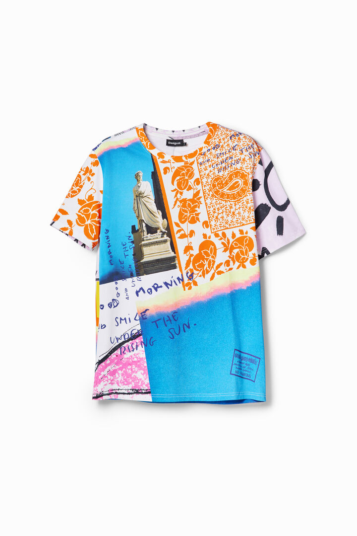 Camiseta fotográfica collage | Desigual