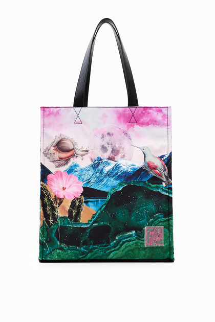 Grand sac shopper fantaisie