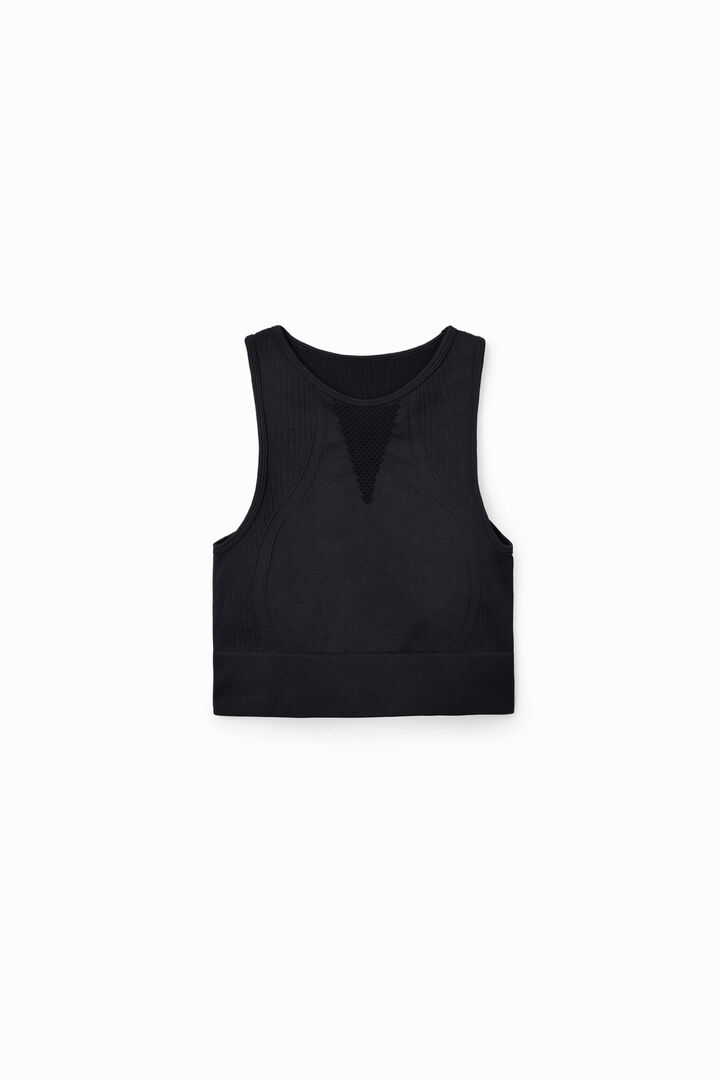 Short stretch sport top | Desigual